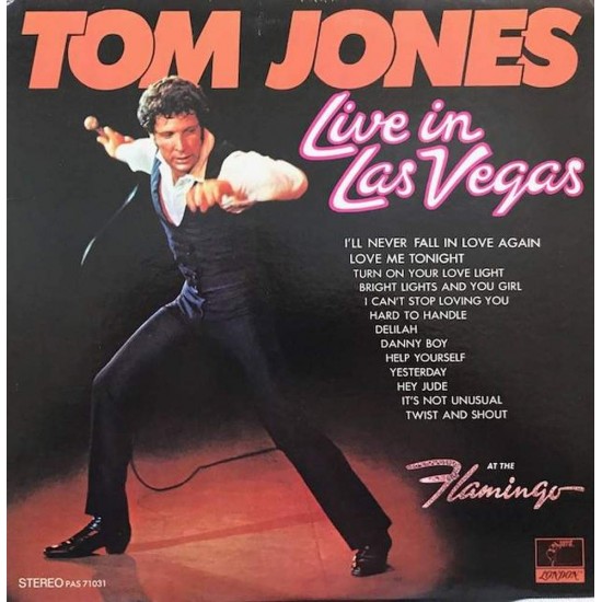 Пластинка Tom Jones Live In Las Vegas